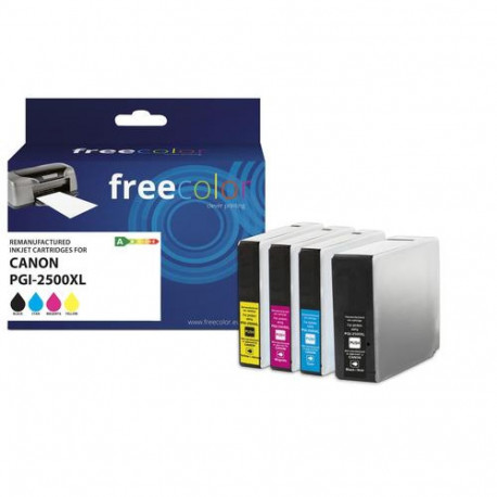 Freecolor K10405F7 ink cartridge 4 pc(s) Compatible High (L) Yield Black, Cyan, Magenta, Yellow