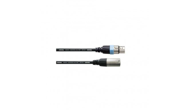 Cordial INTRO CCM 20 FM audio cable 20 m XLR (3-pin) Black