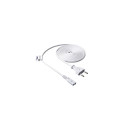 Akyga AK-RD-07A power cable White 3 m C7 coupler CEE7/16
