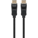 Goobay 74755 DisplayPort cable 1 m Black