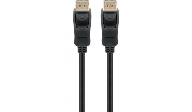 Goobay 49958 DisplayPort cable 1 m Black