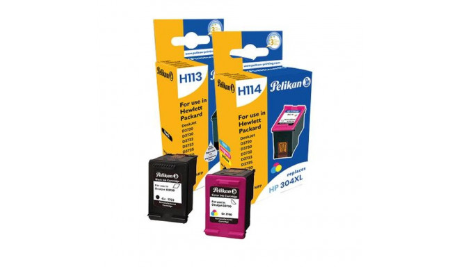 Pelikan 4950930 ink cartridge 2 pc(s) Compatible Cyan, Magenta, Yellow