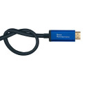 Alcasa 4520-CSF020B video cable adapter 2 m USB Type-C HDMI Type A (Standard) Blue