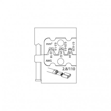Gedore 1830635 wire connector