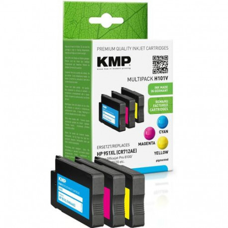 KMP H101V ink cartridge Cyan, Magenta, Yellow