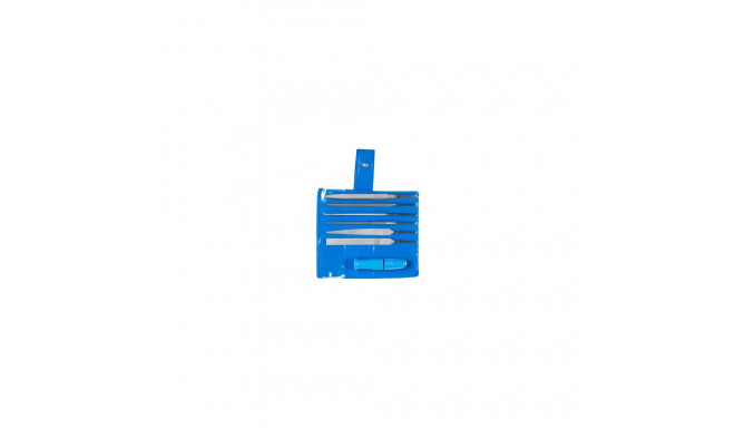 PFERD Key file set with quick-mounting handle 7-piece 100mm cut 2 for delicate filing