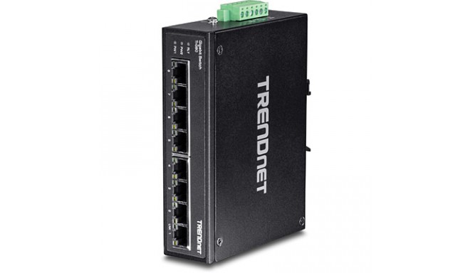 8-port hardened Industrial Gigabit Switch