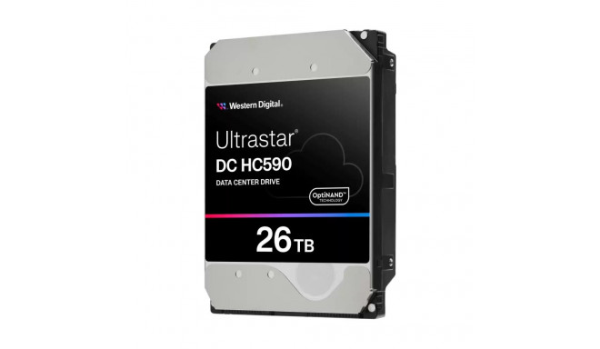 HDD|WESTERN DIGITAL ULTRASTAR|Ultrastar DC HC590|WUH722626ALE6L4 0F65672|26TB|SATA 3.0|512 MB|7200 r
