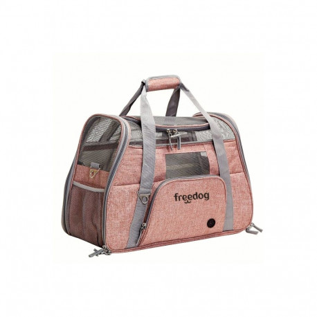 Freedog Crossworld transpordikott pruun 51x23x35cm