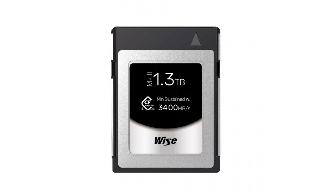 Wise 1.3TB CFexpress 4.0 Type B PRO Mk II Memory Card 3600 MB/s