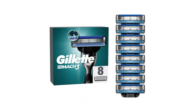 GILLETTE MATCH3 CUCHILLAS PACK RECAMBIO CABEZALES 8UN