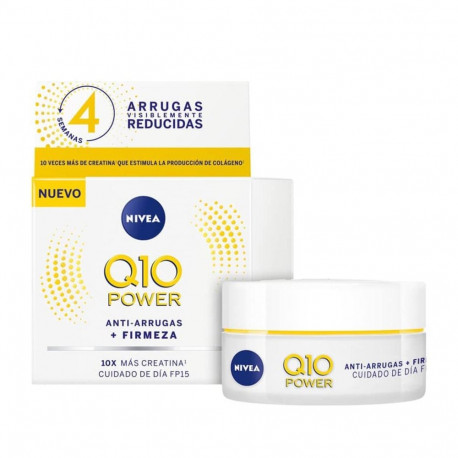 NIVEA Q10 POWER ANTI-ARRUGAS CREMA DE DIA SPF15 PIEL NORMAL 50ML