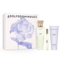 ADOLFO DOMINGUEZ AGUA FRESCA DE ROSAS EAU DE TOILETTE 120ML VAPORIZADOR + LOCION CORPORAL PERFUMADA 