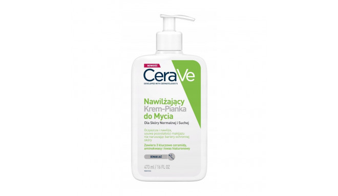 CERAVE CREAM TO FOAM LIMPIADORA 473ML
