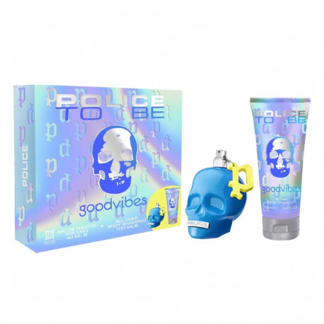 Police tualettvesi To Be Goodvibes meestele 40ml + šampoon ja dušigeel 100ml
