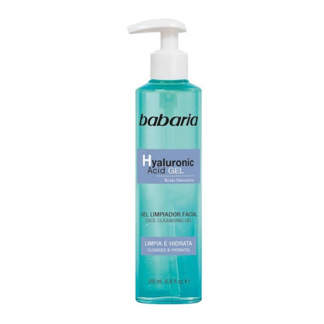 BABARIA ACIDO HYALURONICO GEL FACIAL LIMPIADORA 200ML