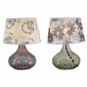Laualamp DKD Home Decor 25 x 25 x 33,5 cm Kristall Mitmevärviline 220 V 25 W (2 Ühikut)