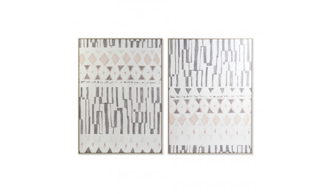 Canvas DKD Home Decor polystyrene Canvas 100 x 4 x 140 cm