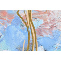 Maal DKD Home Decor 122 x 4,5 x 92 cm Abstraktne Kaasaegne (2 Ühikut)