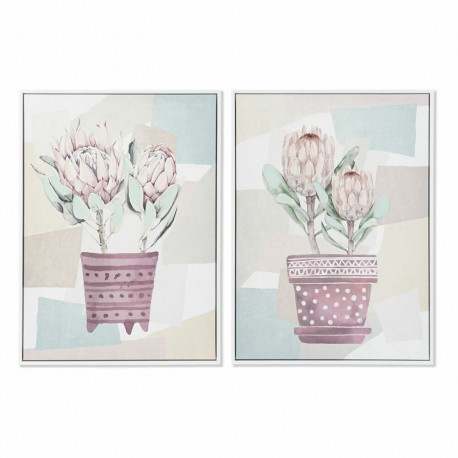 Maal DKD Home Decor Skandinaavia 53 x 4,5 x 73 cm (2 Ühikut)