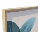 Maal DKD Home Decor Troopiline Taime leht 45 x 3,5 x 60 cm (4 Ühikut)