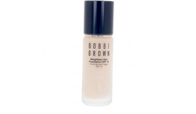 BOBBI BROWN WEIGHTLESS SKIN foundation SPF15 #Porcelain 30 ml