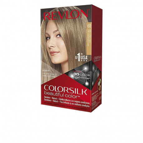 REVLON MASS MARKET COLORSILK tinte #60-rubio oscuro cenizo 1 u