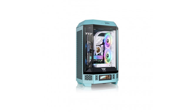 "Thermaltake The Tower 300 Turquoise"
