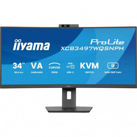 "TFT 34.0/86.4cm Iiyama ProLite XCB3497WQSNPH 21:9 curved"