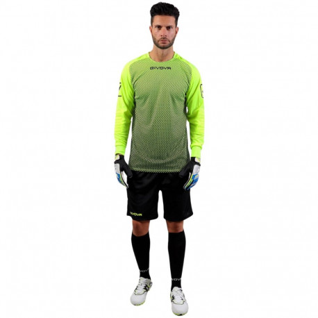 Komplet bramkarski Givova Kit Manchester FLUO żółto-czarny KITP008 1910 XL