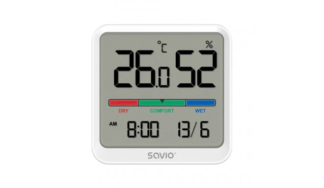 Savio CT-01/W temperatuuri ja niiskuse andur