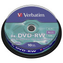 Verbatim Matrix DVD-RW SERL 4.7GB 4x 10 tk karp