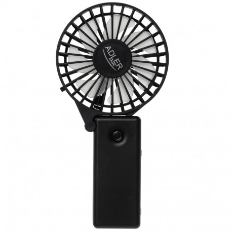 Adler Foldable Mini Fan | AD 7336 | Desk Fan | Diameter 6.5 cm | Number of speeds 1 | Black