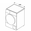 Bosch soojuspumbaga kuivati WQG245DXSN energiatõhususklass A+++ eestlaetav 9 kg kondenseeriv LCD süg