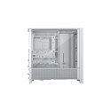 Corsair PC Case | Frame 4000D RS Modular | White | Mid-Tower | Power supply included No