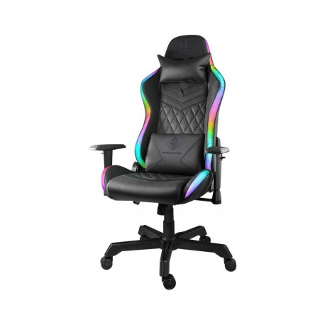 Deltaco GAM-080 mängutool kunstnahast RGB LED must