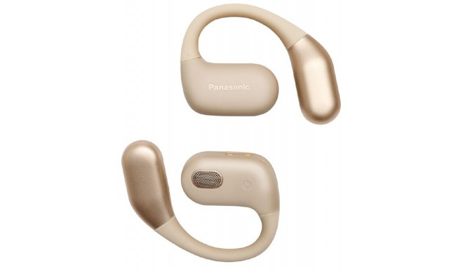 Panasonic wireless earbuds RB-F10DE-C, beige