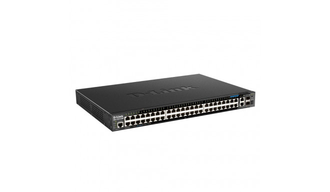 D-Link DGS-1520-52MP hallatav L3 gigabit ethernet (10/100/1000) Power over Ethernet (PoE) 1U must