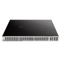 D-Link DGS-1210-52MP Managed L2 Gigabit Ethernet (10/100/1000) Power over Ethernet (PoE) Black, Grey