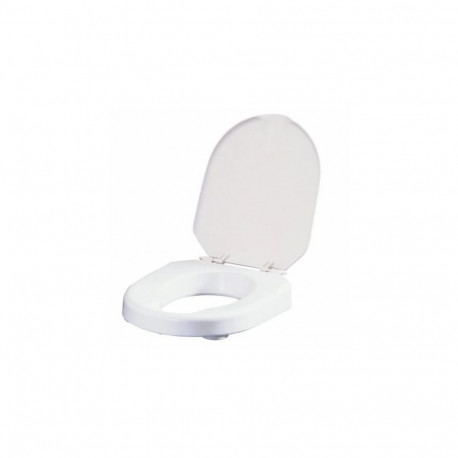 Toilet seat elevation cap with flap Etac HI-Loo 10 cm