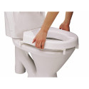 Toilet seat elevation cap with flap Etac HI-Loo 10 cm Toilet seat elevation cap with flap Etac HI-Loo 10 cm