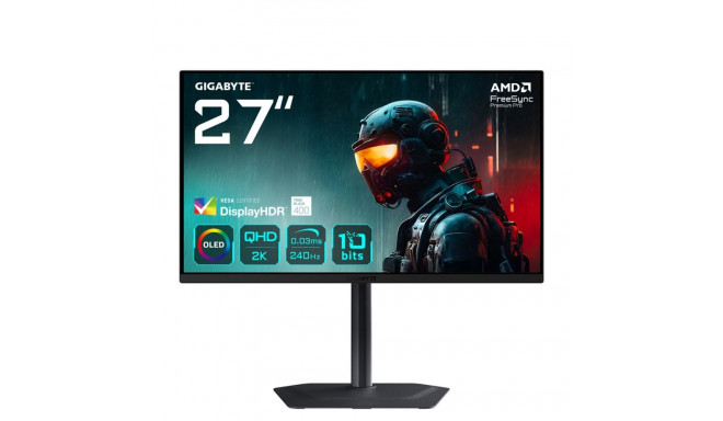 Gigabyte MO27Q2 27" OLED QHD mängimonitor