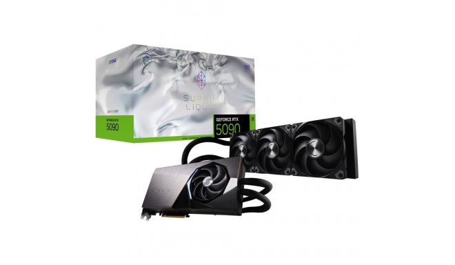 MSI SUPRIM GEFORCE RTX 5090 32G LIQUID SOC graafikakaart NVIDIA 32 GB GDDR7