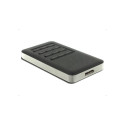 Externes Gehäuse M.2 Key B 42 mm SSD > USB 3.0 Typ Micro-B Buchse (grau/schwarz, mit Verschlüsselung