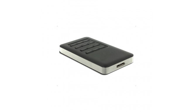 väline korpus M.2 Key B 42mm SSD > USB 3.0 Micro-B pesa krüpteerimisfunktsiooniga, hall/must
