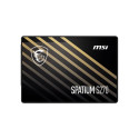 MSI SSD||SPATIUM S270|240GB|SATA|3D NAND|Write speed 400 MBytes/sec|Read speed 500 MBytes/sec|2,5"|T