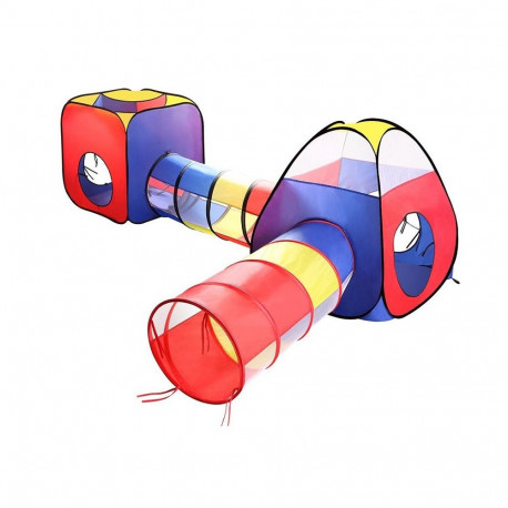 Mängutelk 4-osaline kuubik-tunnel-iglu 270x210x95