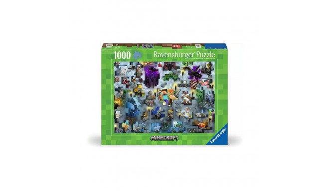Puzzle 1000 elementów minecraft challenge