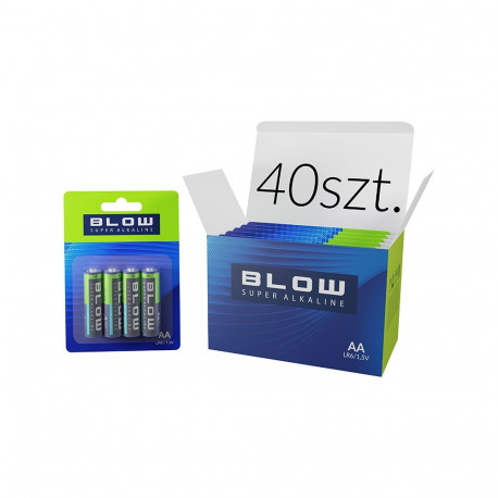82-654# Bateria blow super alkaline aa lr6 blister