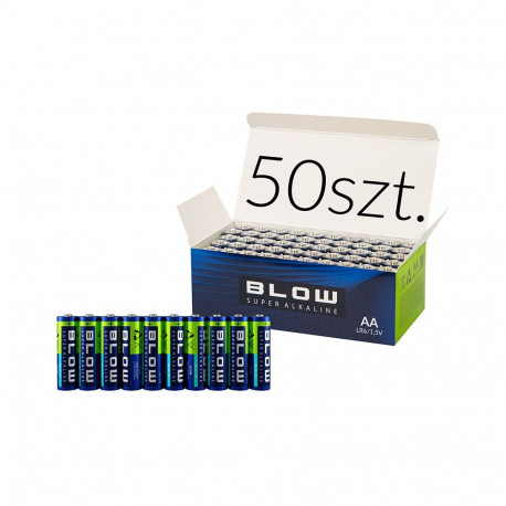 Blow superalkaliinpatareid 82-652# AA LR6 50szt
